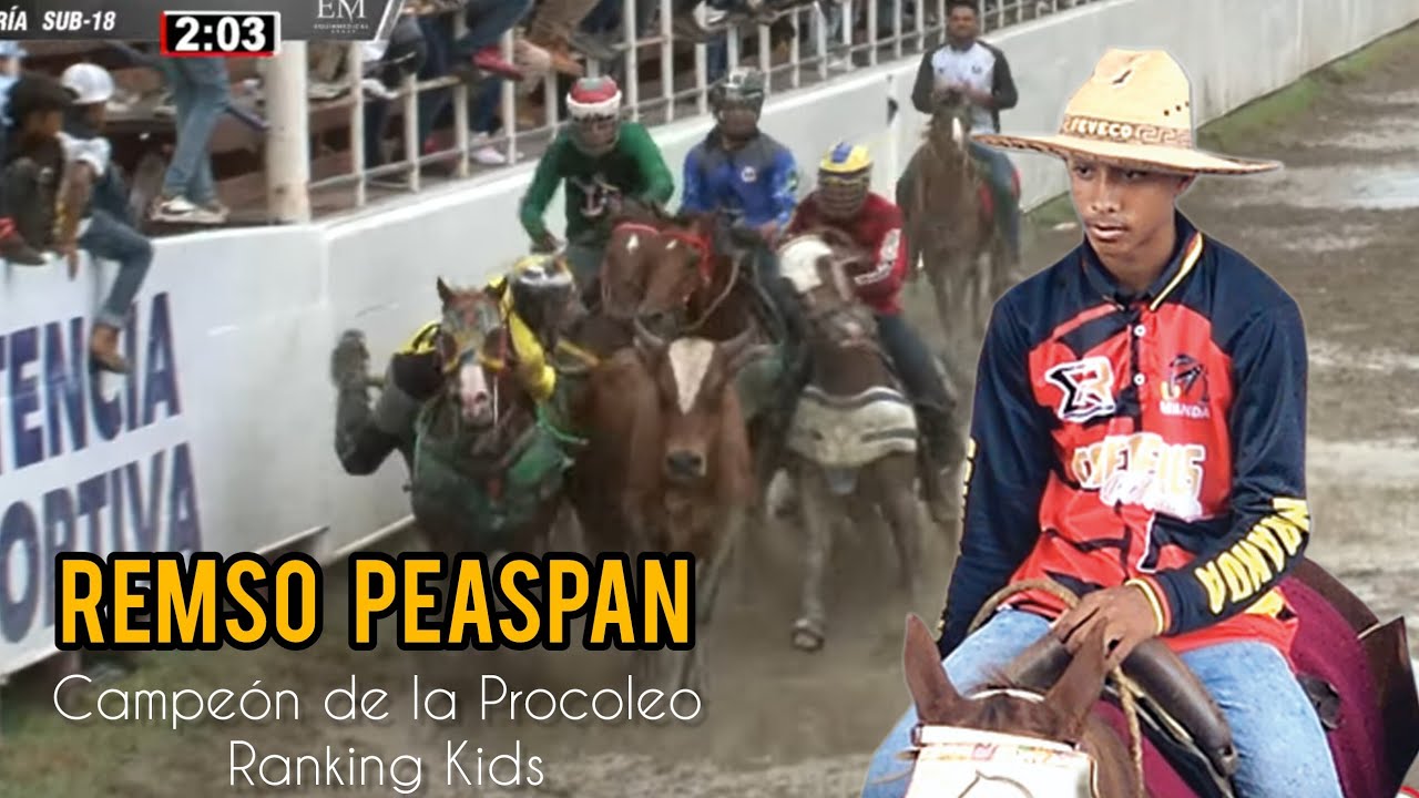 REMSO PEASPAN CAMPEÓN PROCOLEO RANKING KIDS EN SANTA BÁRBARA 