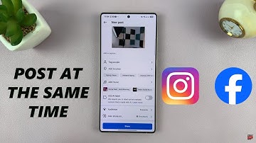 How To Post To Instagram & Facebook at The Same Time
