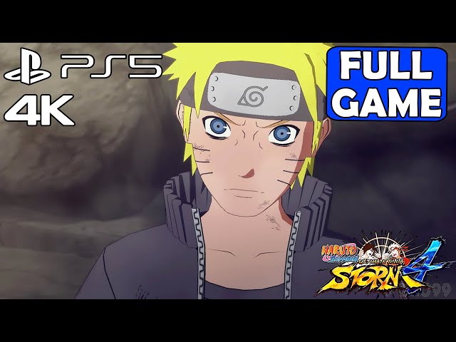 Naruto Shippuden Ultimate Ninja Storm 4 [PS5 4K Walkthrough Gameplay PART 1 FULL GAME -No Commentary class=