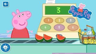 PEPPA PIG GROCERY SHOPPING GAME, LEARNING TO COUNT, PEPPA PIG GAMES, PEPPA PIG TOYS screenshot 2