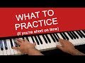 10 min piano practice routine that covers everything