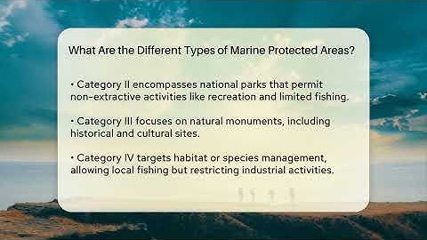 What Are the Different Types of Marine Protected Areas? - Ecosystem Essentials