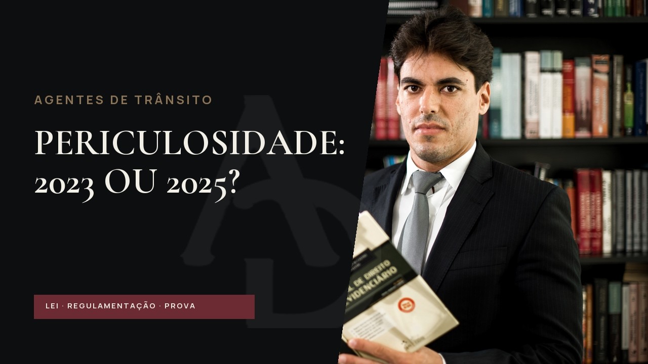 Miniatura do vídeo Periculosidade para Agentes de Trânsito: Desde 2023 ou 2025?