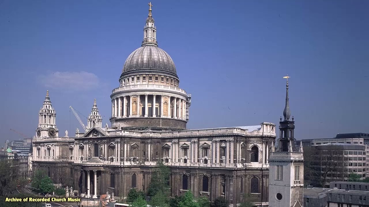 BBC Choral Evensong. St Paul's Cathedral, 1980 (Rose)
