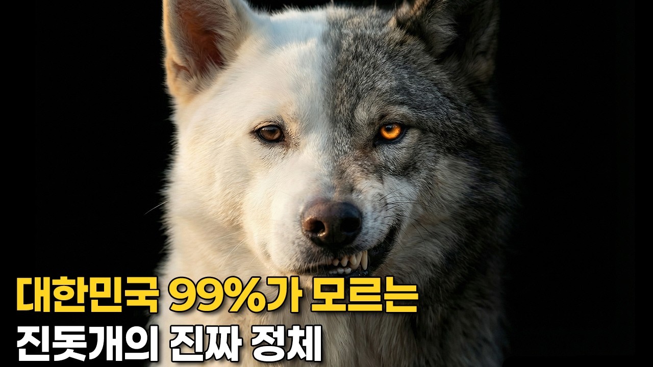 [설날특집] 진돗개 750년 역사와 DNA가 증명한 한반도의 늑대 (시간순삭)