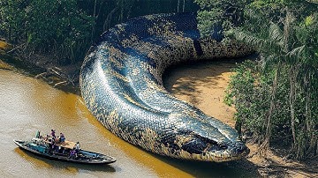 Les Animaux les plus Terrifiants de la Forêt Amazonienne filmés par une Caméra !