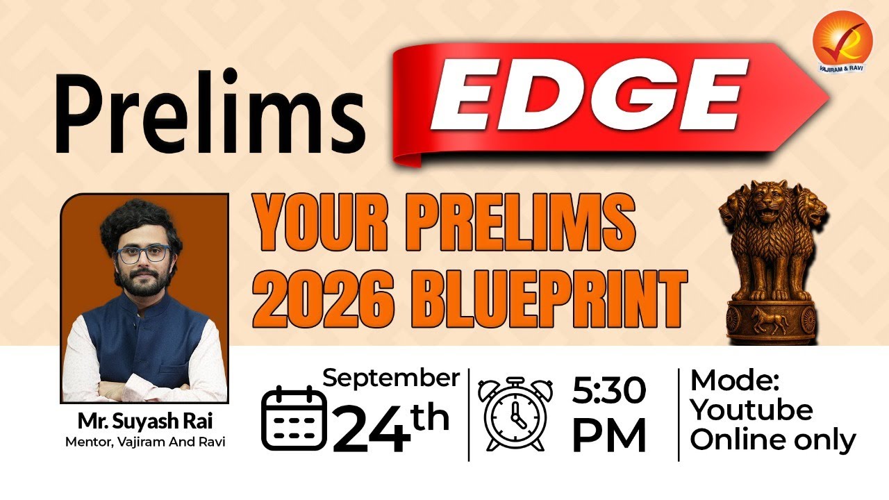 Prelims EDGE - Your Prelims 2026 Blueprint