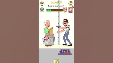 Impossible date 2 level 44 ✅ scare the thief 😂 Tricky Riddles 😂 #shorts #gaming #subscribe