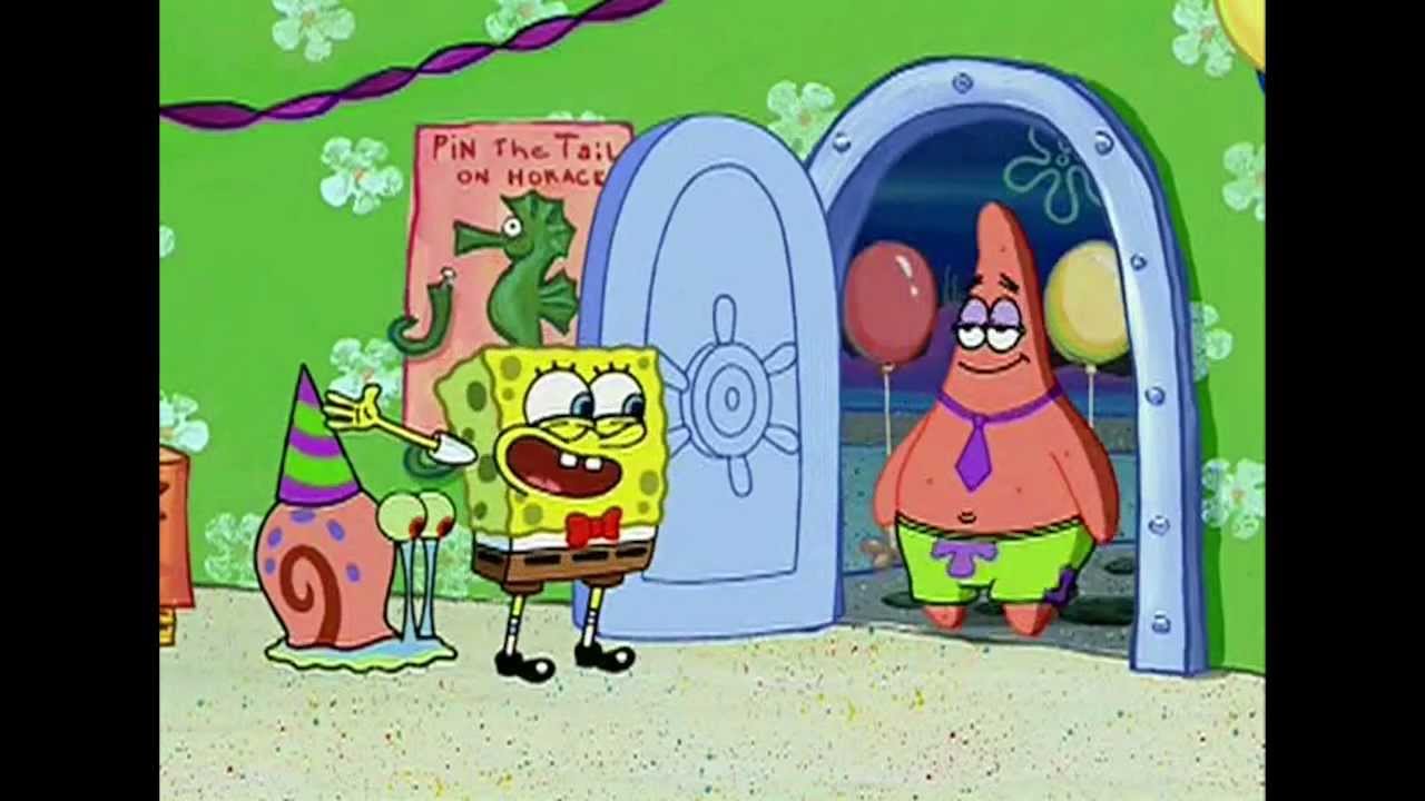 Sponge Bob House Party YouTube