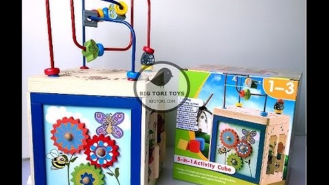 5 in 1 Activity Cube - Young Jungle Explorer