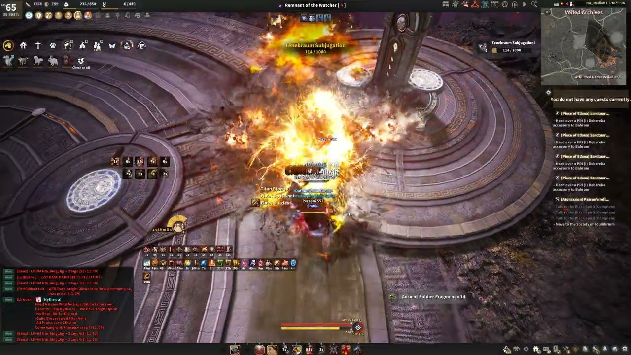 363/367/433 Awak zerk - Tenebraum Castle (Undergeared run with hope for HAN)