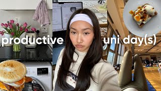 🎧*PRODUCTIVE* Uni Week In My Life 🌷| stop being lazy, pilates, dune 2, 'one day' debrief