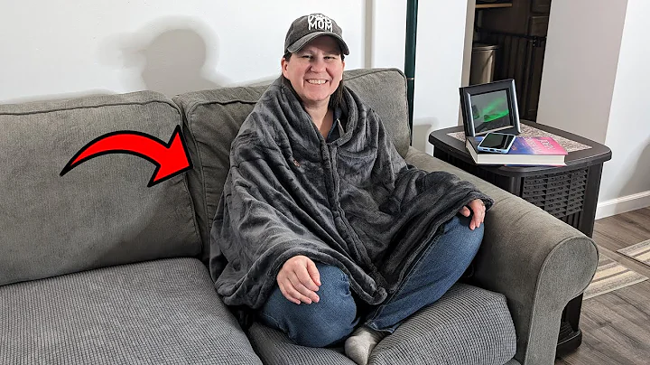 Stay Warm with this Cordless Heated Blanket!