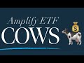 The new dividend growth cash flow etf by amplify called cows