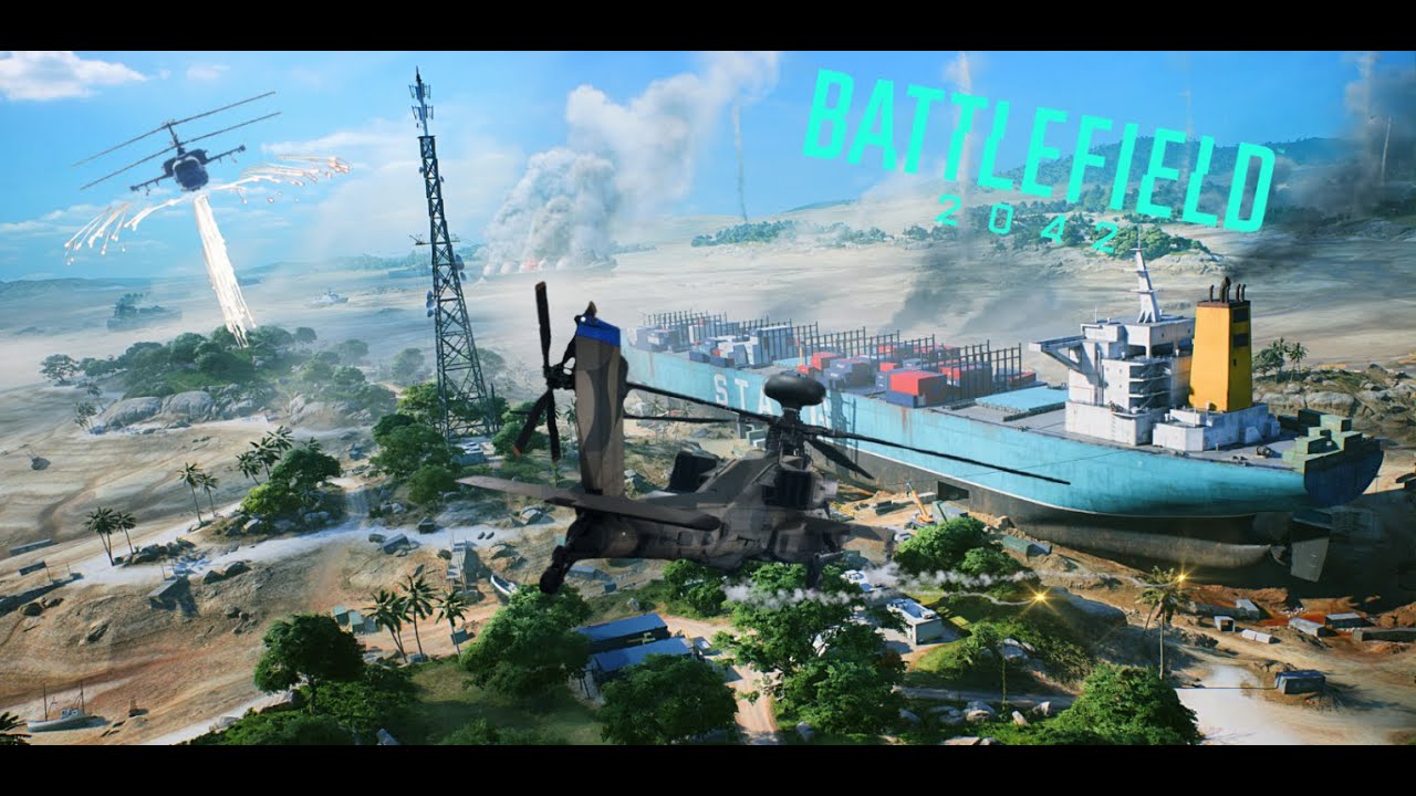 Battlefield 2042 Stranded FULL Round Gameplay Heli - YouTube