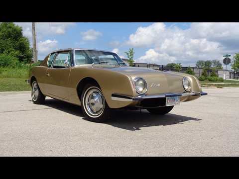 1963 Studebaker Avanti 4 Speed in Gold & Ride My Car Story with Lou Costabile