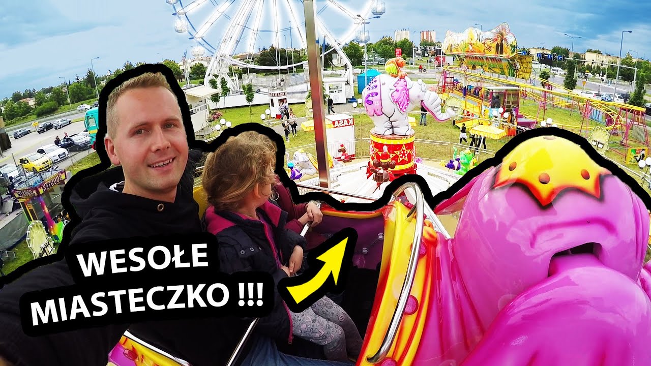 Wesołe Miasteczko !!! - Zabieram Nadię i Anię na Karuzelę (Vlog #442)