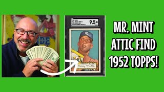 The Mr. Mint Al Rosen Attic Find of 1952 Topps baseball cards, + the $12.6 million SGC 9.5 Mantle!