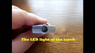 Mini LED Keychain Flashlight 10 Pack by Vadiv