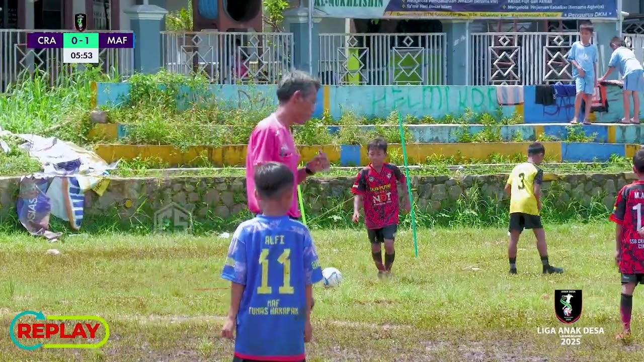 MAF GASOL VS CRAB UNITED Liga Anak Desa Season 4 Lapang Sabandar Cianjur