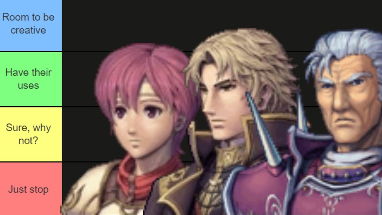 Tiering Fire Emblem's Archetypes