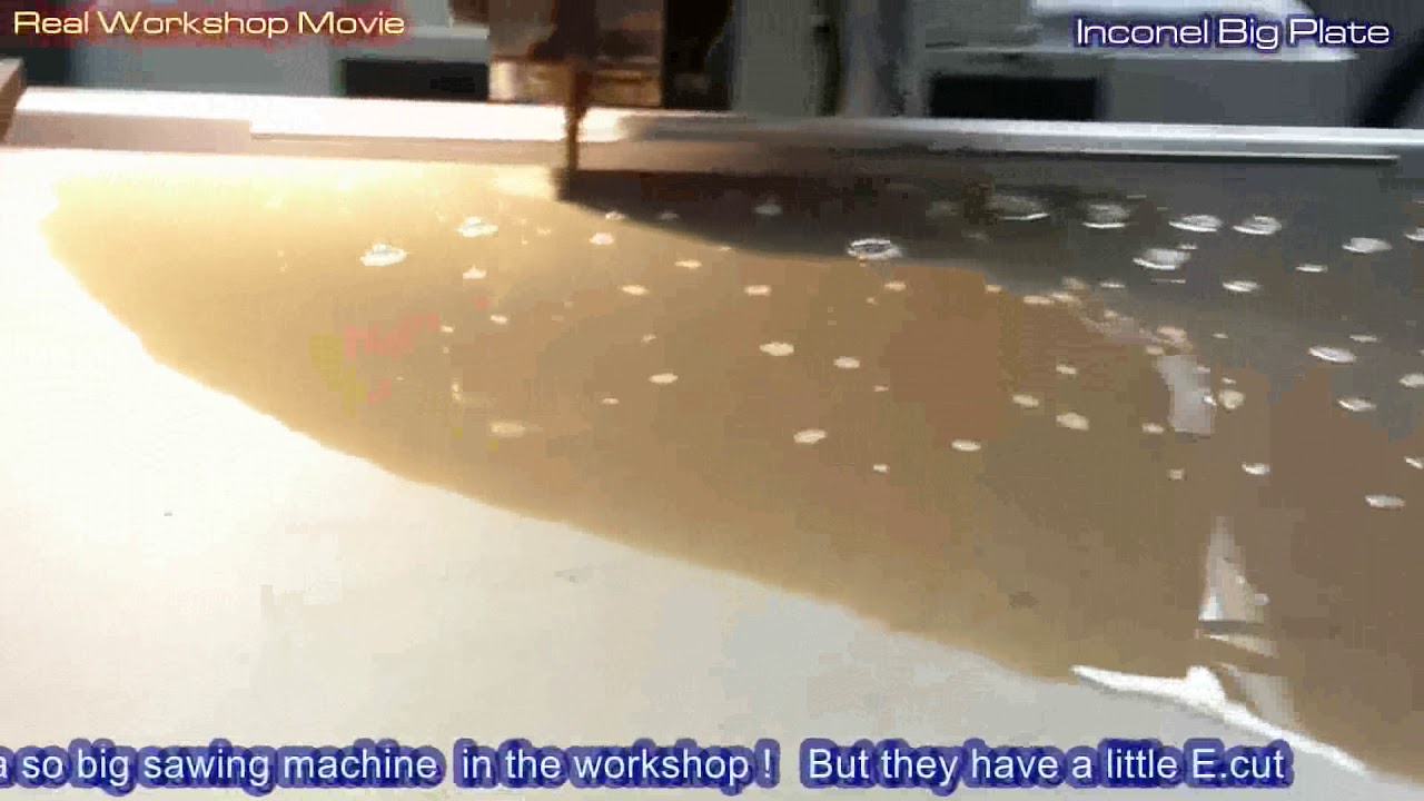 Inconel Big Plate | E-Cut | Genesi Group