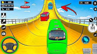   Impossible Bus Stute  Jumping Game - Best Stunt Game 2026 Racing Bus  - Android Gameplay#4