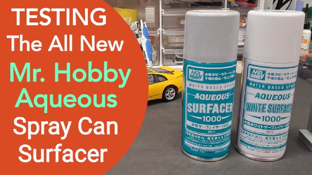 Scale Model Paint Tips Testing The All New Mr. Hobby Aqueous Surfacer