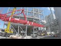 Using a Cantilever System to reach into tight spaces. Barnhart's Mega MOCCS