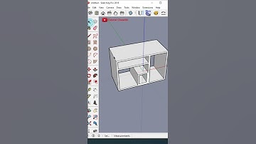 Simple PC Table with Sketchup