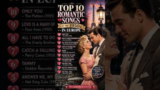 🇪🇺Europe’s Most Romantic 1950s Songs That Still Melt Hearts #Shorts #uk #france #europe #italy #song