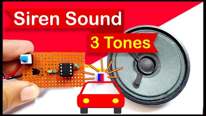 Melody Horn Circuit – Electronics Projects Circuits