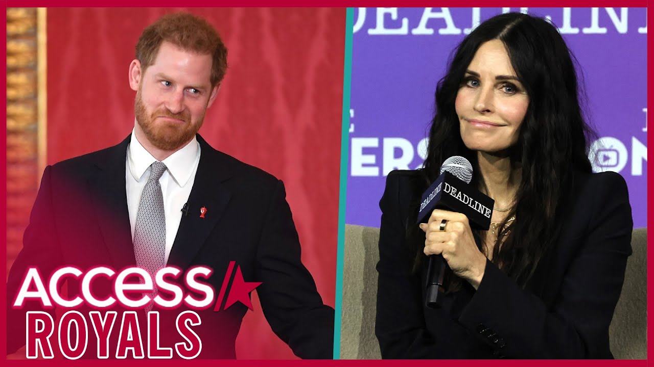 Courteney Cox Addresses Prince Harry’s Claims He Took Mushrooms At Her Party