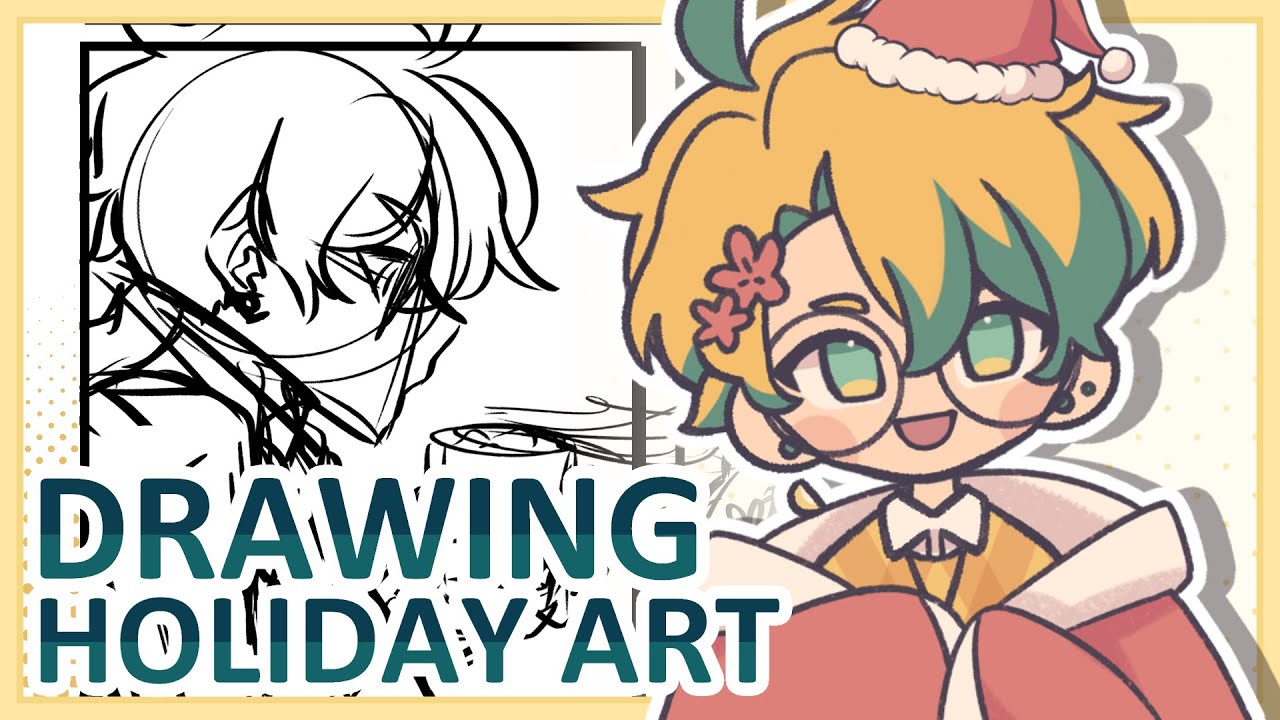 〖 DRAWING 〗HOLIDAY ART AND CHILLING『 ohayuzuru 』