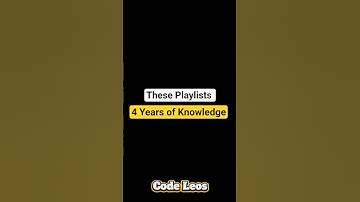 Save 4 Years of College! Learn Everything From These YouTube Playlists🔥 #shorts #coding #engineering