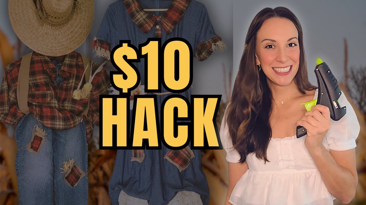 Костюмы пугала для пар своими руками (без шитья, лайфхак за 10 долларов!)