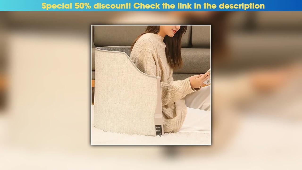 Unboxing Electric Heater Foot Warmer Heating Pad Folding Portable Heater Adjustable Leg Warmer Wint