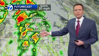 Chicago area at risk for severe storms Tuesday