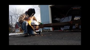 TEARDROP TRAILER BUILD Part 1: Frame (FIRST TIME WELDING!)