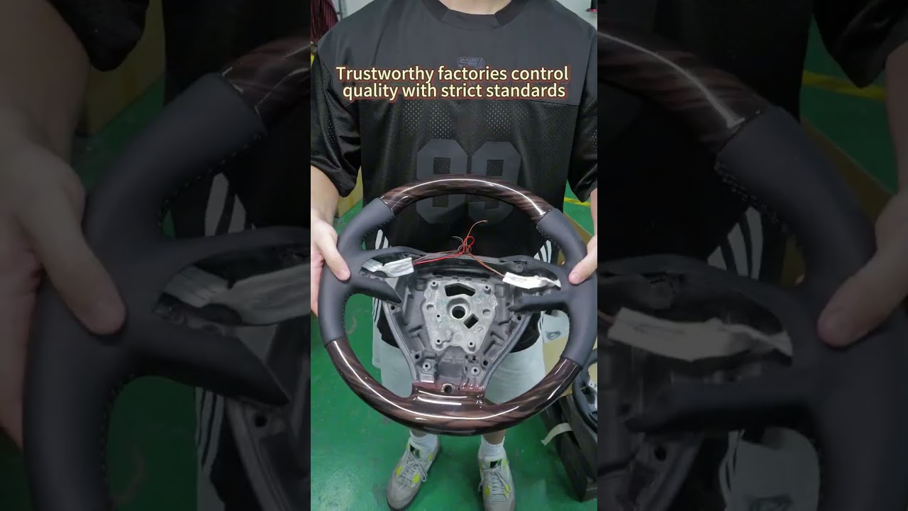 Upgrade Your Ride: Lightweight Carbon Fiber Steering Wheel – High-Performance Style