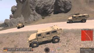 Joint Task Force Sabre | Highlight Reel - Operation Frozen Pyre | Motorized (Convoy) | 03-JAN-2016