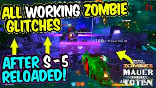 COD Zombie Glitches: ALL WORKING ZOMBIES Glitches After SEASON 5 RELOADED Patch 1.22 COD GLITCH