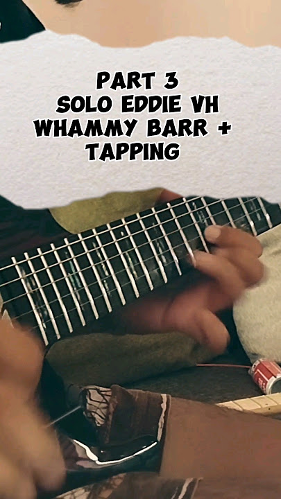 TIPS WHAMMY BAR HARMONIC TAP STYLE, Eddie Van Hallen lick Beat it