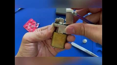 KHÁM PHÁ CHIẾC BẬT LỬA CARTIER CAO CẤP CHÍNH HÃNG.