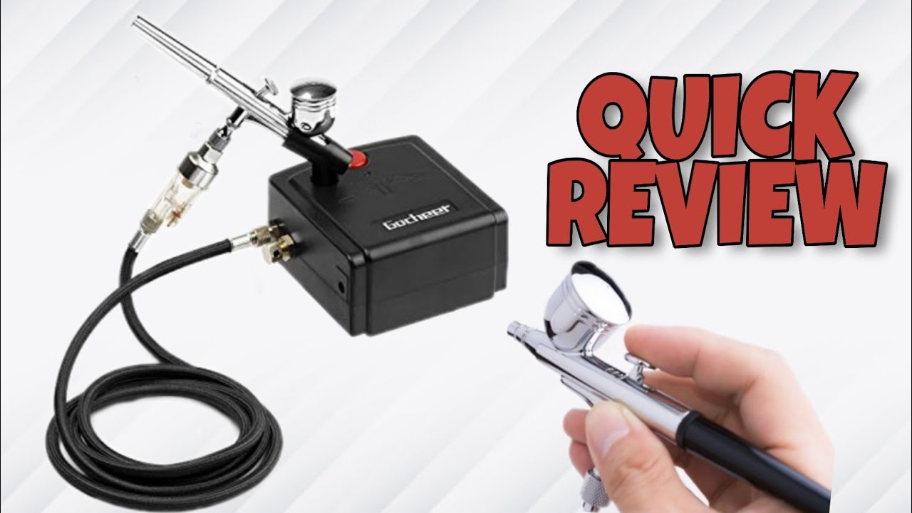 Cheap Airbrush Review and Test - YouTube