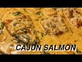 COOKING WITH KENYADANIELLE | SALMON AND CREAMY CAJUN SAUCE