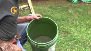 Build a composting toilet in two minutes.