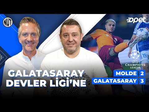 Molde 2 - 3 Galatasaray Maç Sonu | Nihat Kahveci, Nebil Evren #UCL