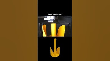 Paper towel holder & Alien Face 3D Print #3dprinting #3dprinted #3dprint