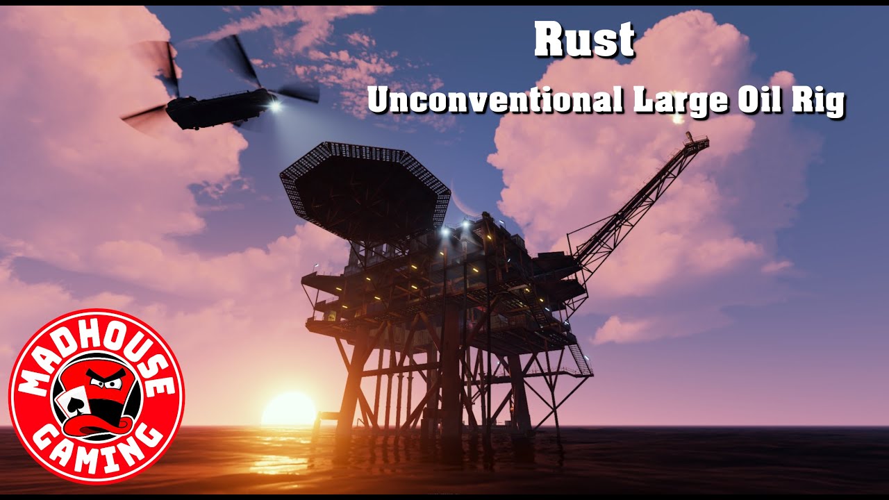 Rust An Unconventional Large Oil Rig - YouTube